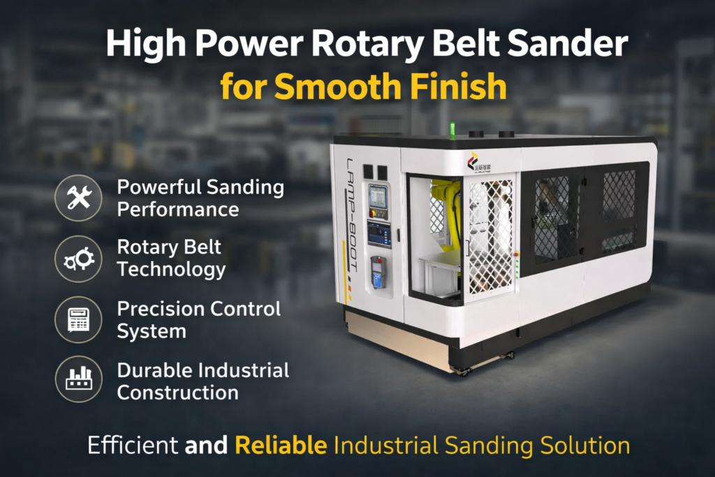 High Power Rotary Belt Sander for Smooth Finish