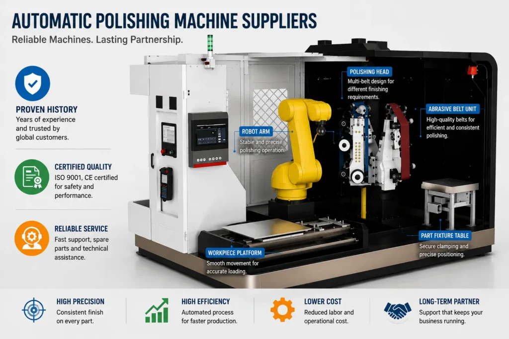 automatic polishing machine suppliers