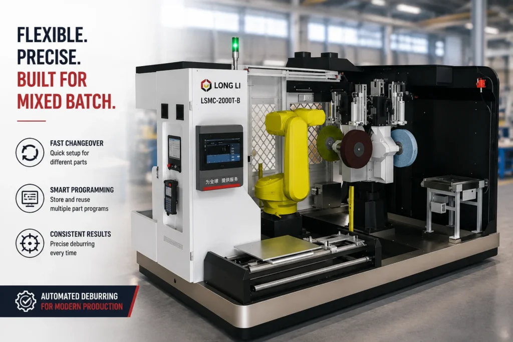 automated deburring machine