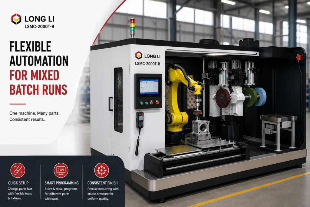 automated deburring machine